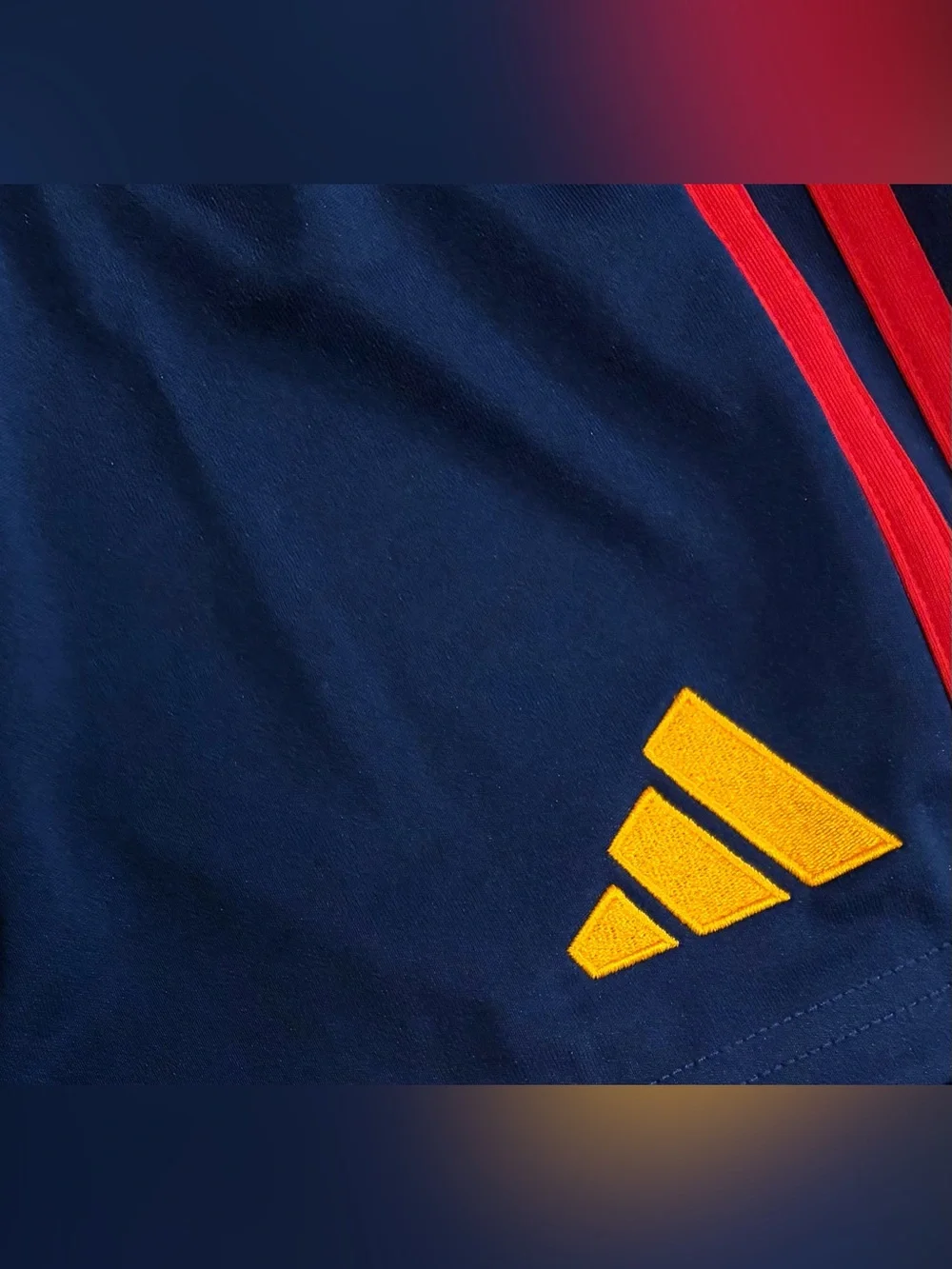 Adidas Authentic Spain National Team 2022/2023 Navy Shorts HE2022 Men’s Sz: XXL